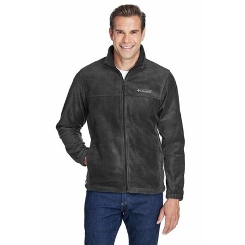 NWT Columbia Men S Granite Mountain Fleece Jacket Size XSmall Charcoal Gray